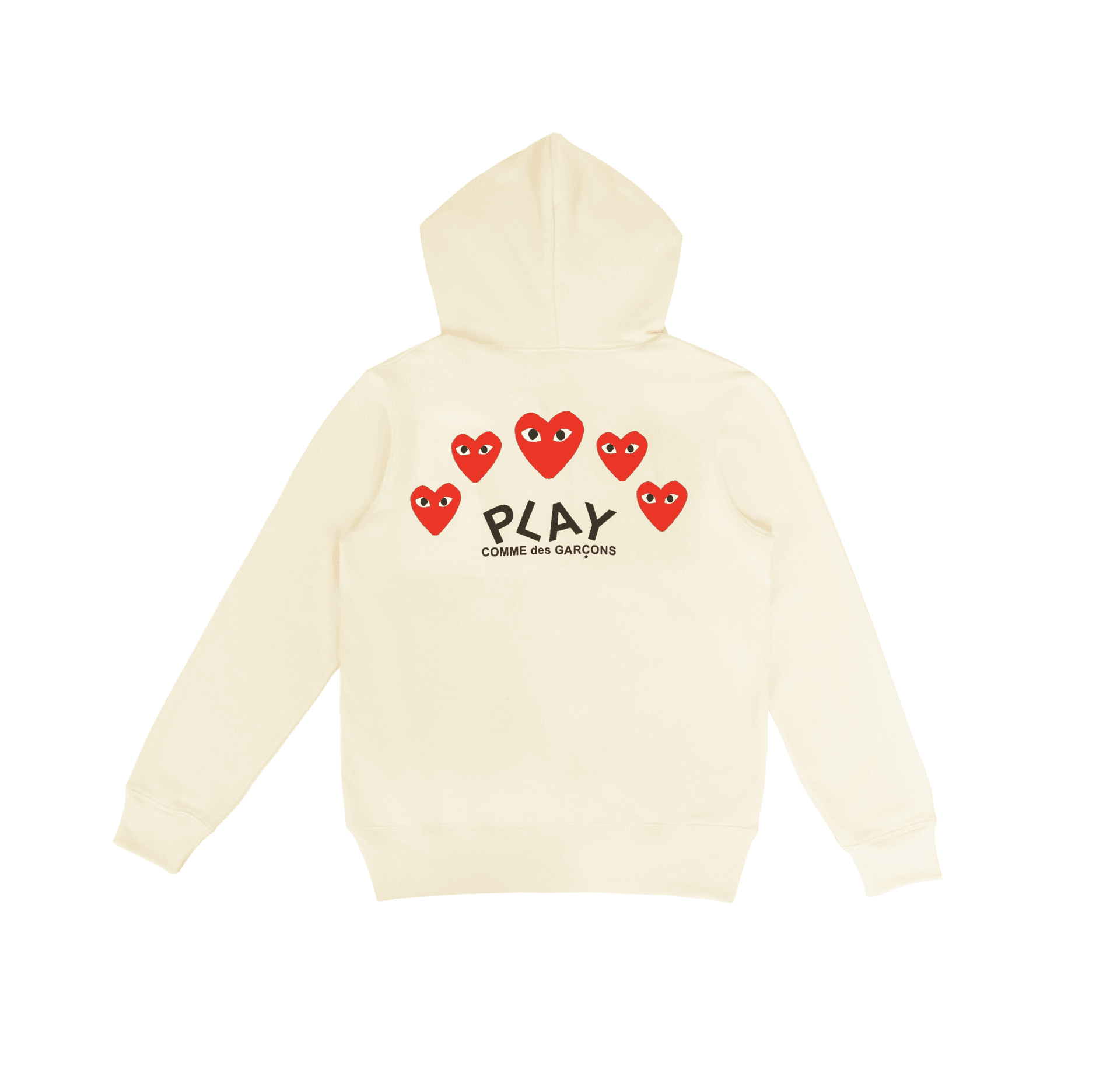 CDG Play Multi Hearts — Hoodies from Taobao