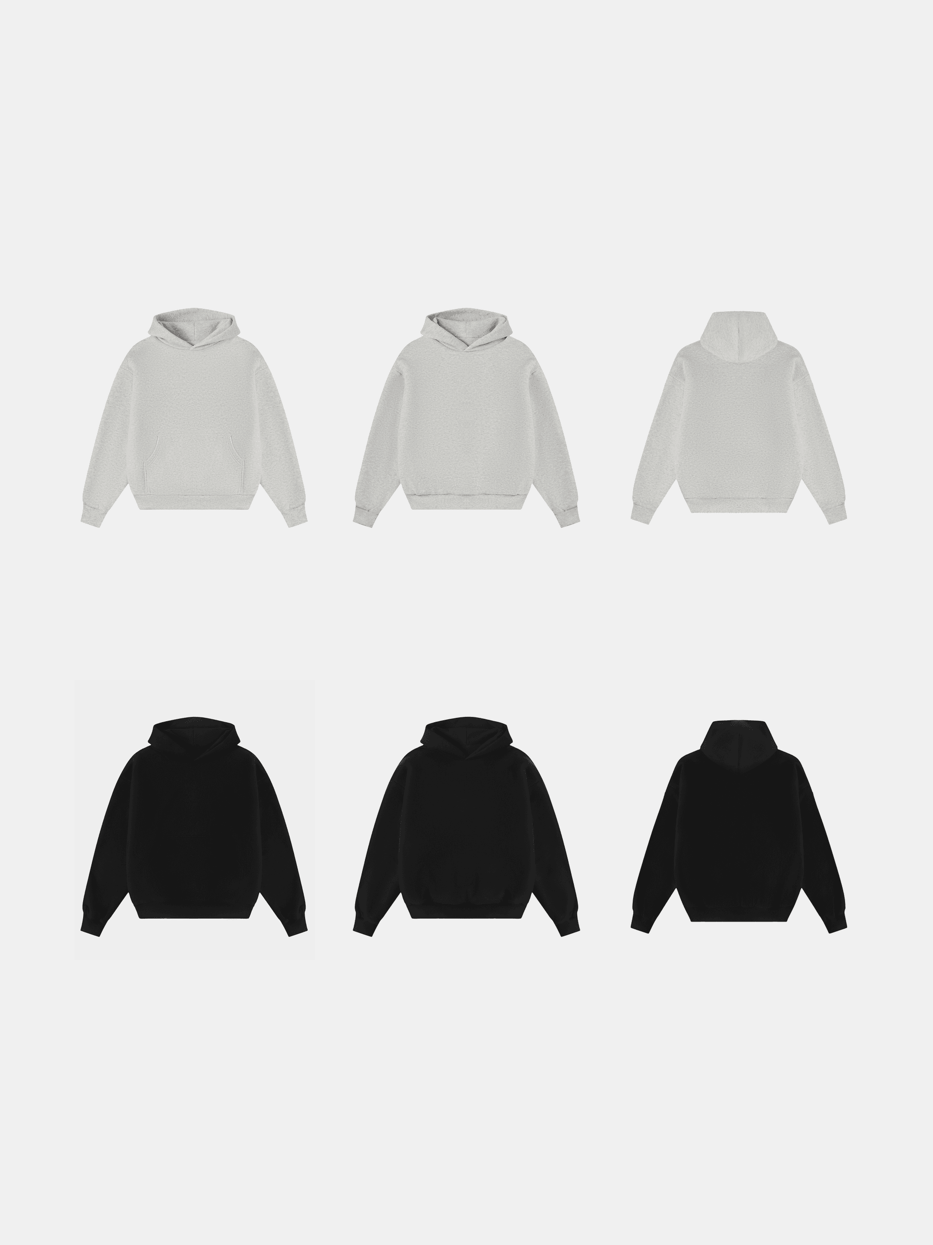 1000g Union Kingdom Double Boxy Hoodie — Accessories from Taobao