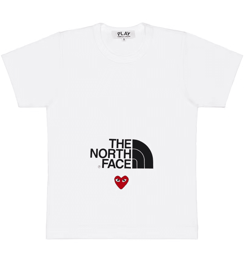 CDG x The North Face Tee — T-Shirts from Taobao