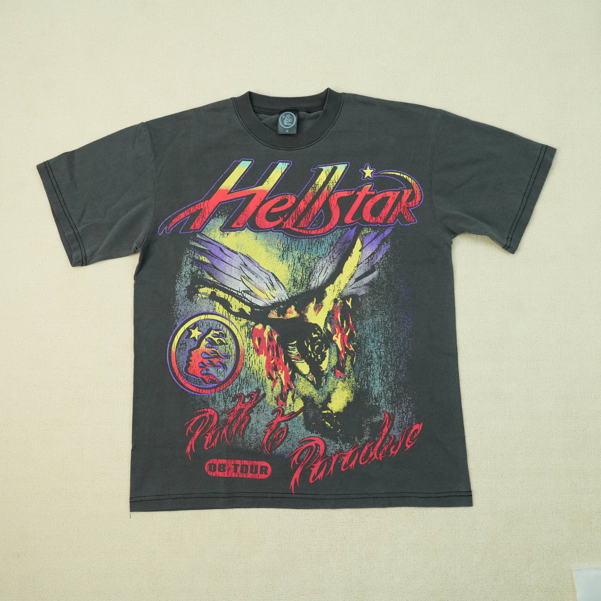 HELLSTAR CAPSULE 8 PATH TO PARADISE T SHIRT — T-Shirts from Taobao
