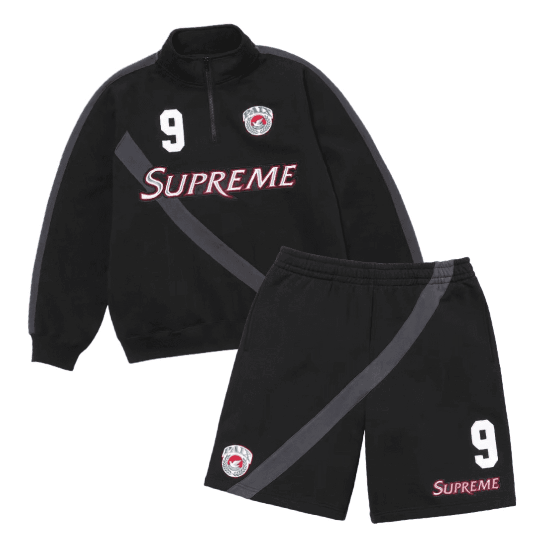 Supreme EQUIPE HALF ZIP — Accessories from Taobao