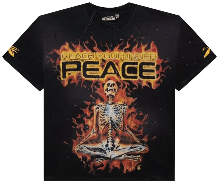 Hellstar T shirts Peace — T-Shirts from Taobao