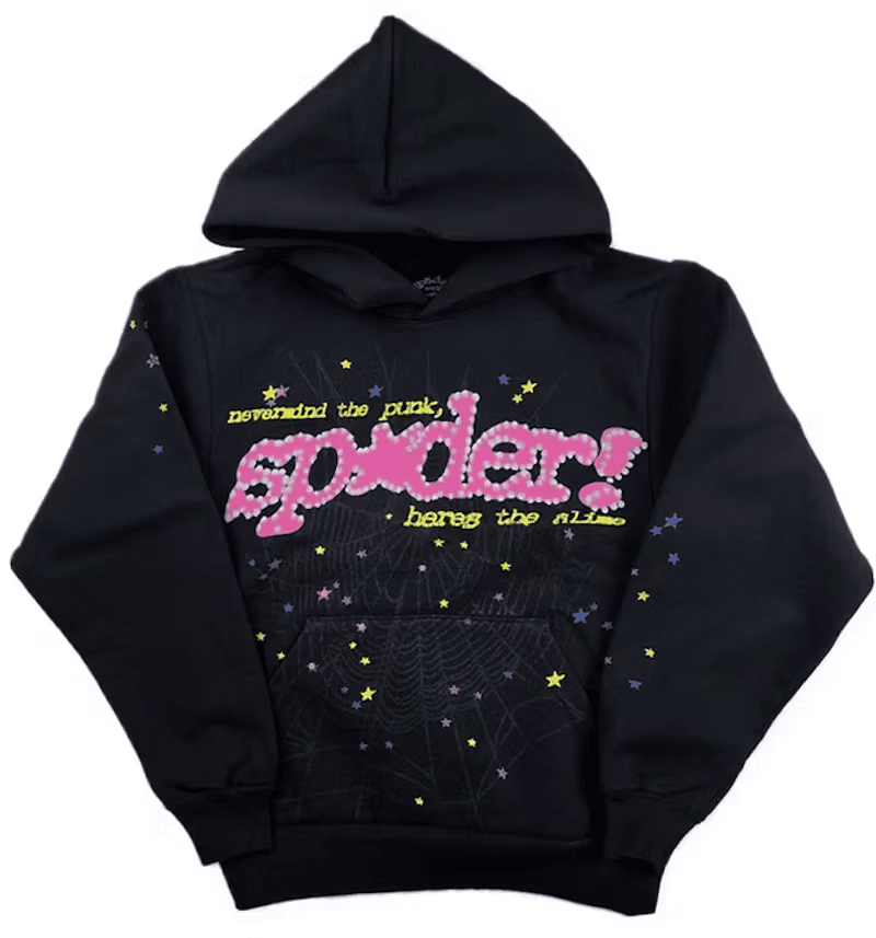 Sp5der Black/Pink — Hoodies from Taobao