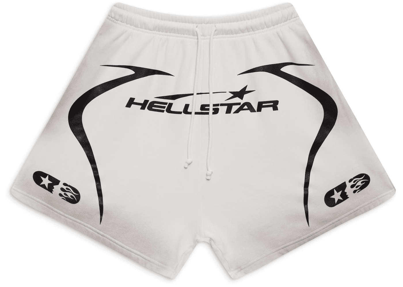 Hellstar Warm Up Shorts White — Shorts from Taobao