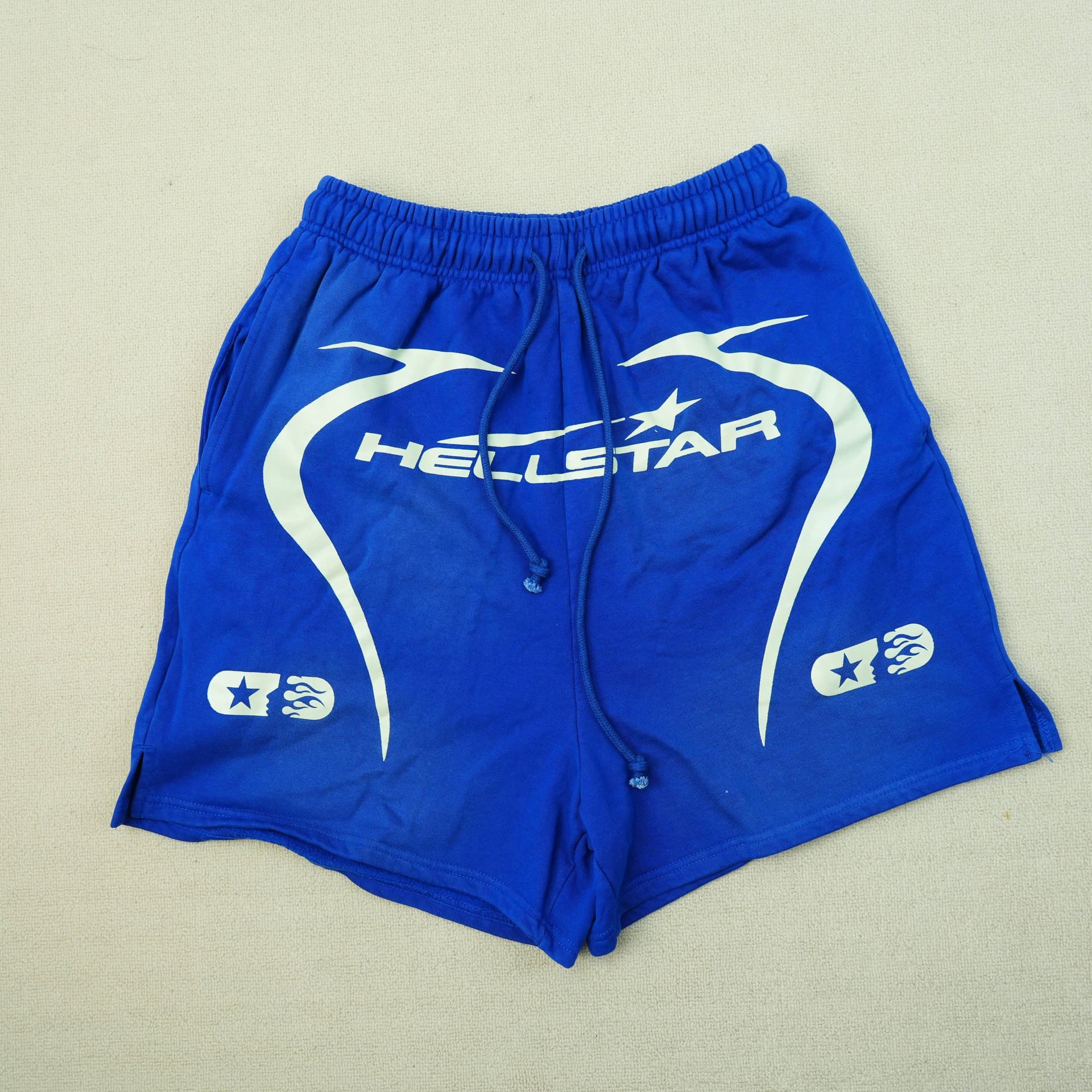 Hellstar Warm Up Blue — Shorts from Taobao
