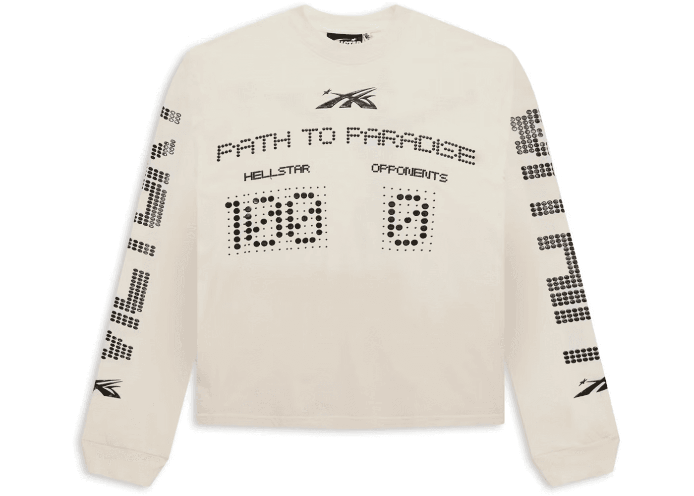 Hellstar Scoreboard L/S T shirt White — Hoodies from Taobao