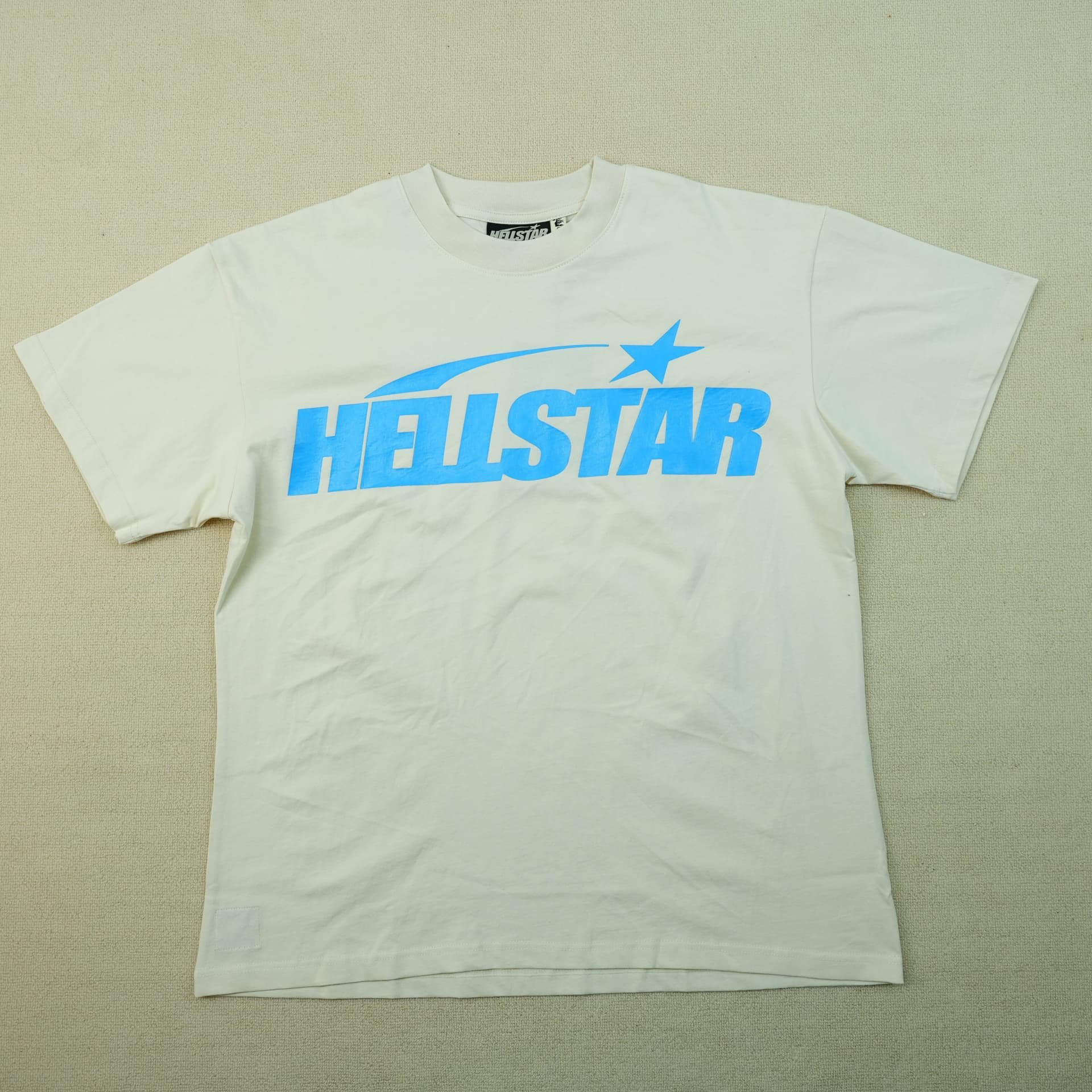 Hellstar Classic White/Blue — T-Shirts from Taobao