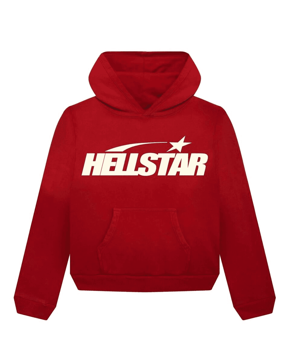 Hellstar Uniform Hoodie Red — Hoodies from Taobao