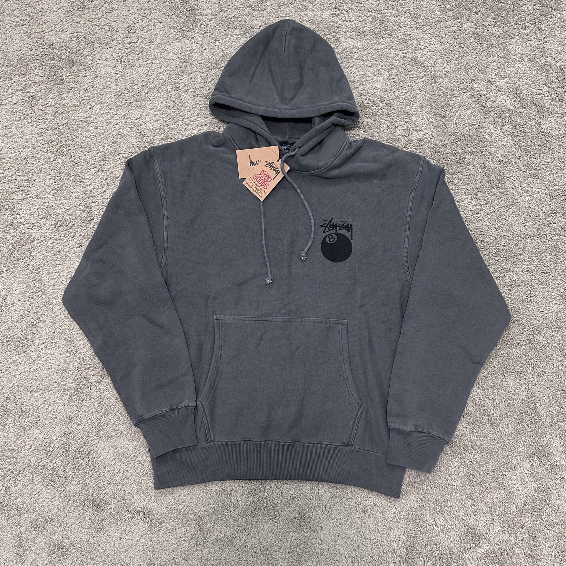 Stussy 8Ball Pig. Dyed Hoodie — Hoodies from Taobao