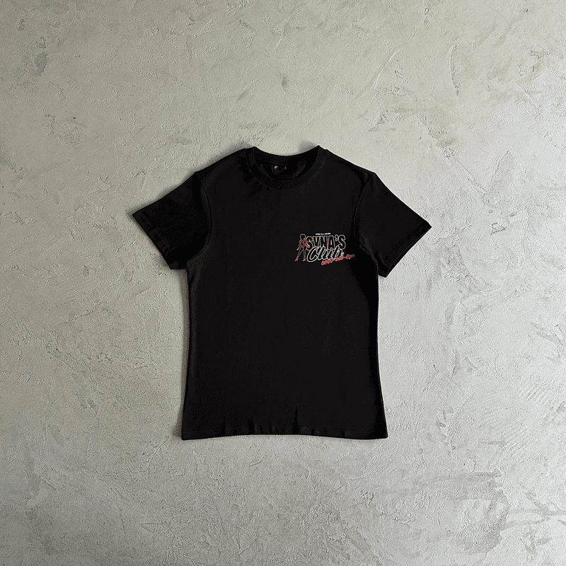 Syna open all hours tee black — T-Shirts from Weidian