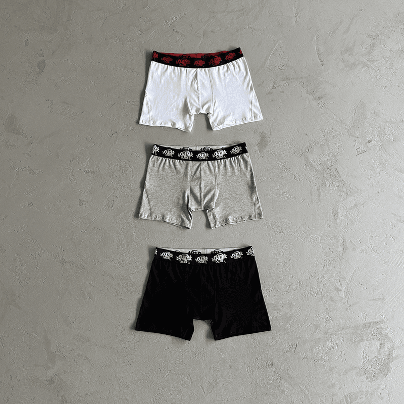Syna 3 pack boxers mixed — Accessories from Weidian
