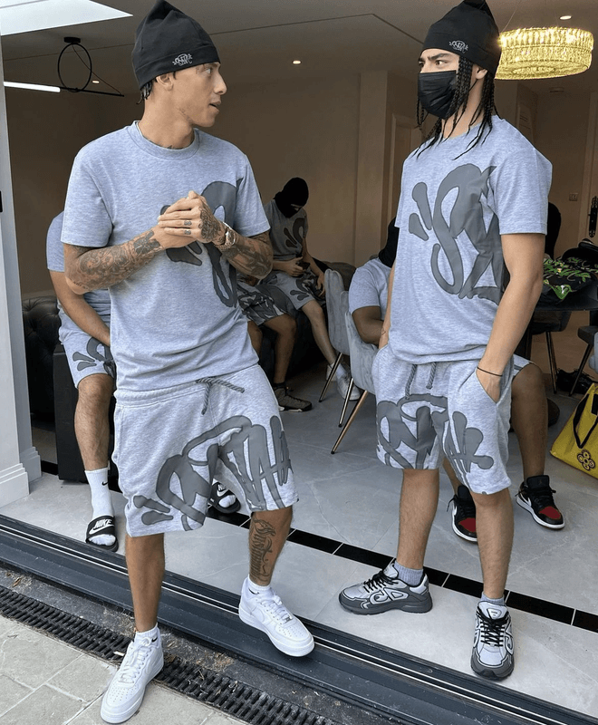 Syna Grey T shirt — Accessories from Weidian