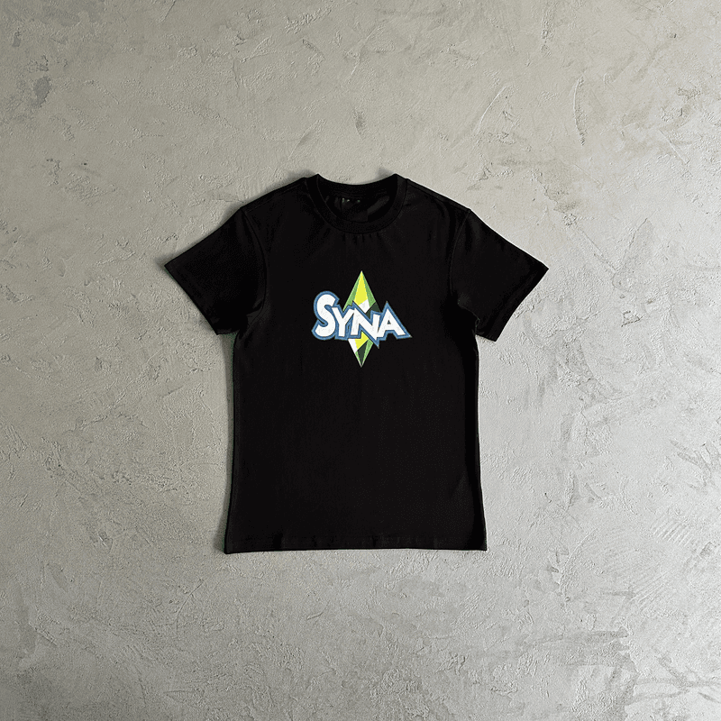 Syna club tee black — T-Shirts from Weidian