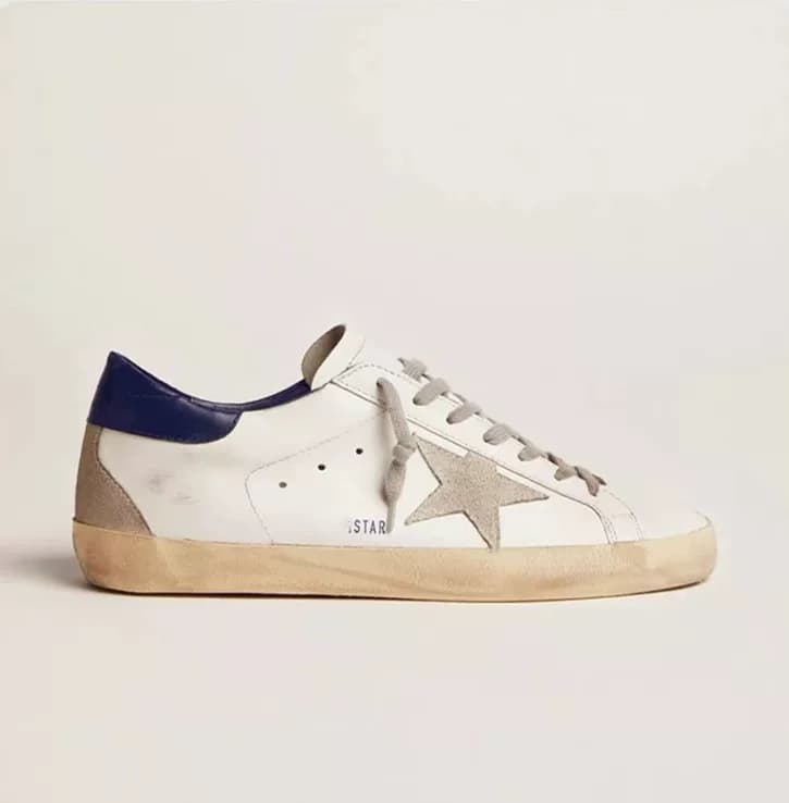 Korean version of the 2024 new genuine leather dirty shoes for women with heightened inner shoes with stars, dirty shoes, old SUPER sneakers for women from Taobao