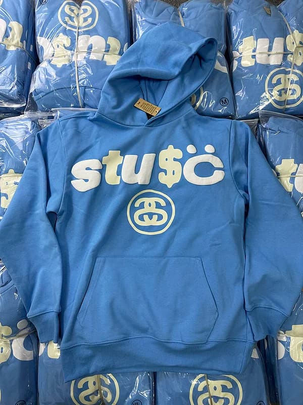 Sudadera informal con estampado de juntas de espuma from Taobao
