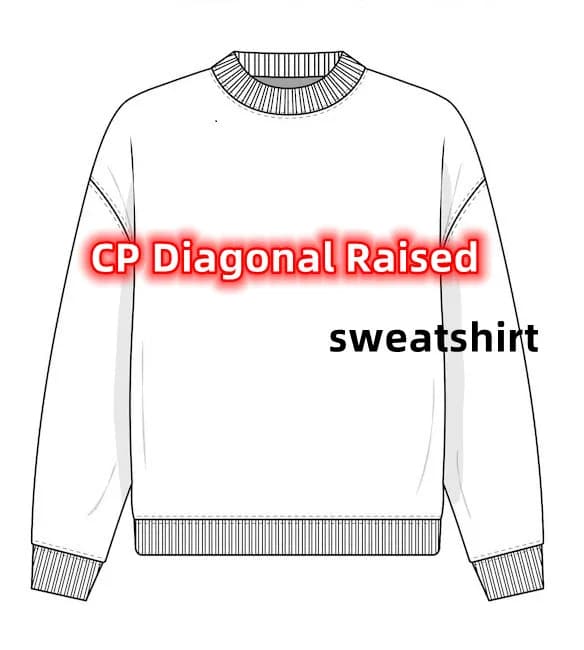 CPReps #ProID001 CP DIASED Fleece Sweatshirt CP from Taobao