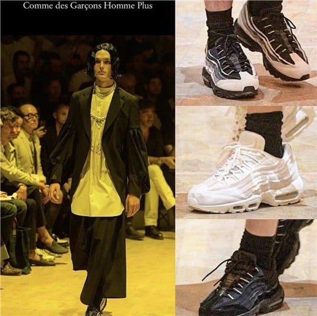 NIKE AIR MAX 95 CDG CDG x Air Max 95 Comme des Garcons from Weidian