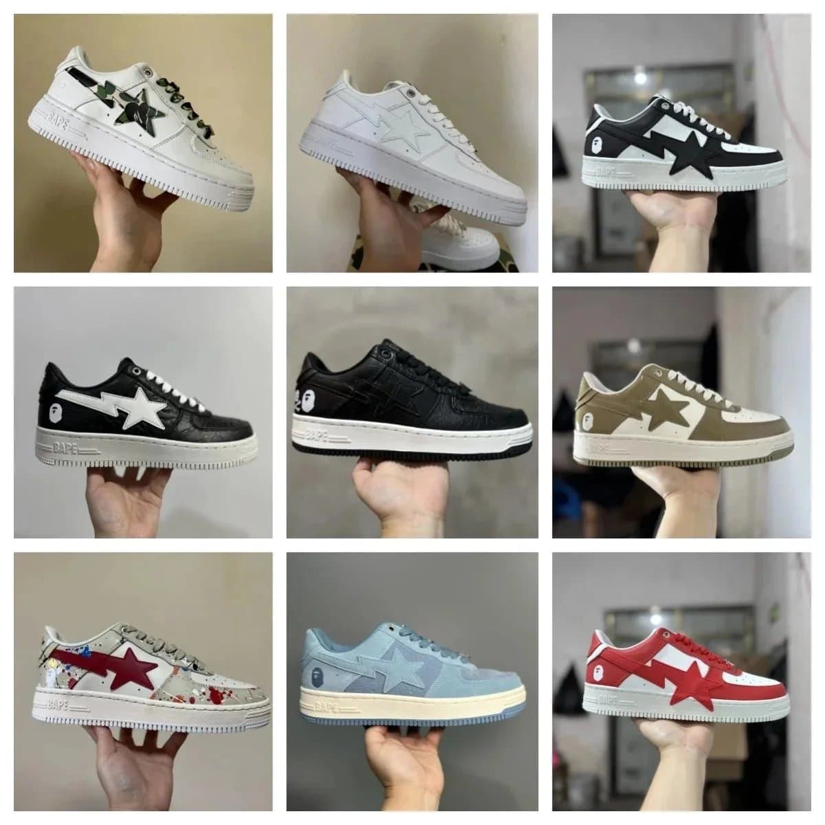 Bape Sta Low — Shoes from Weidian
