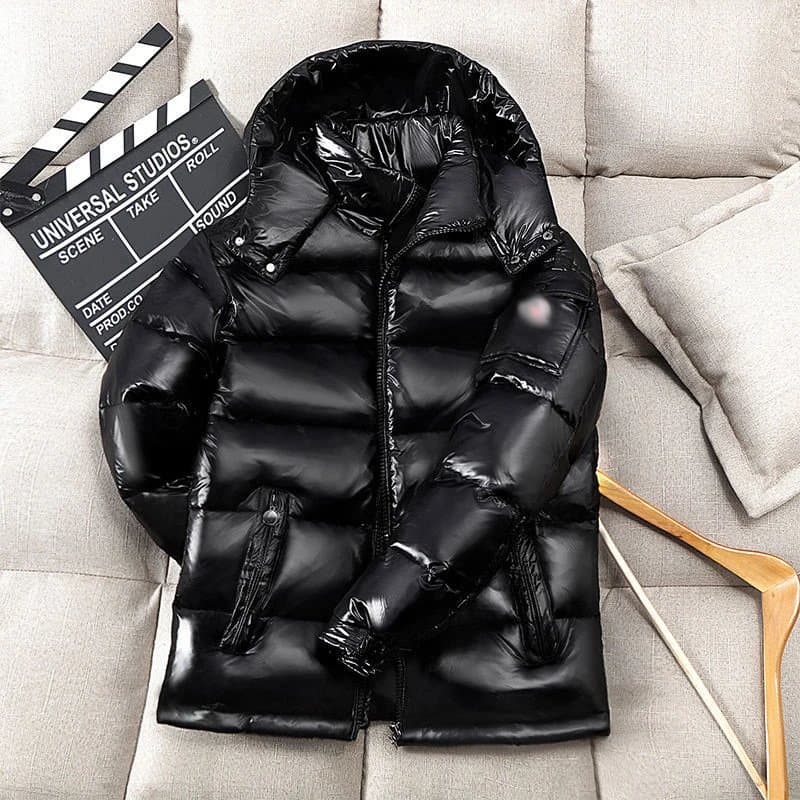 New shiny down jacket for men and women from Weidian