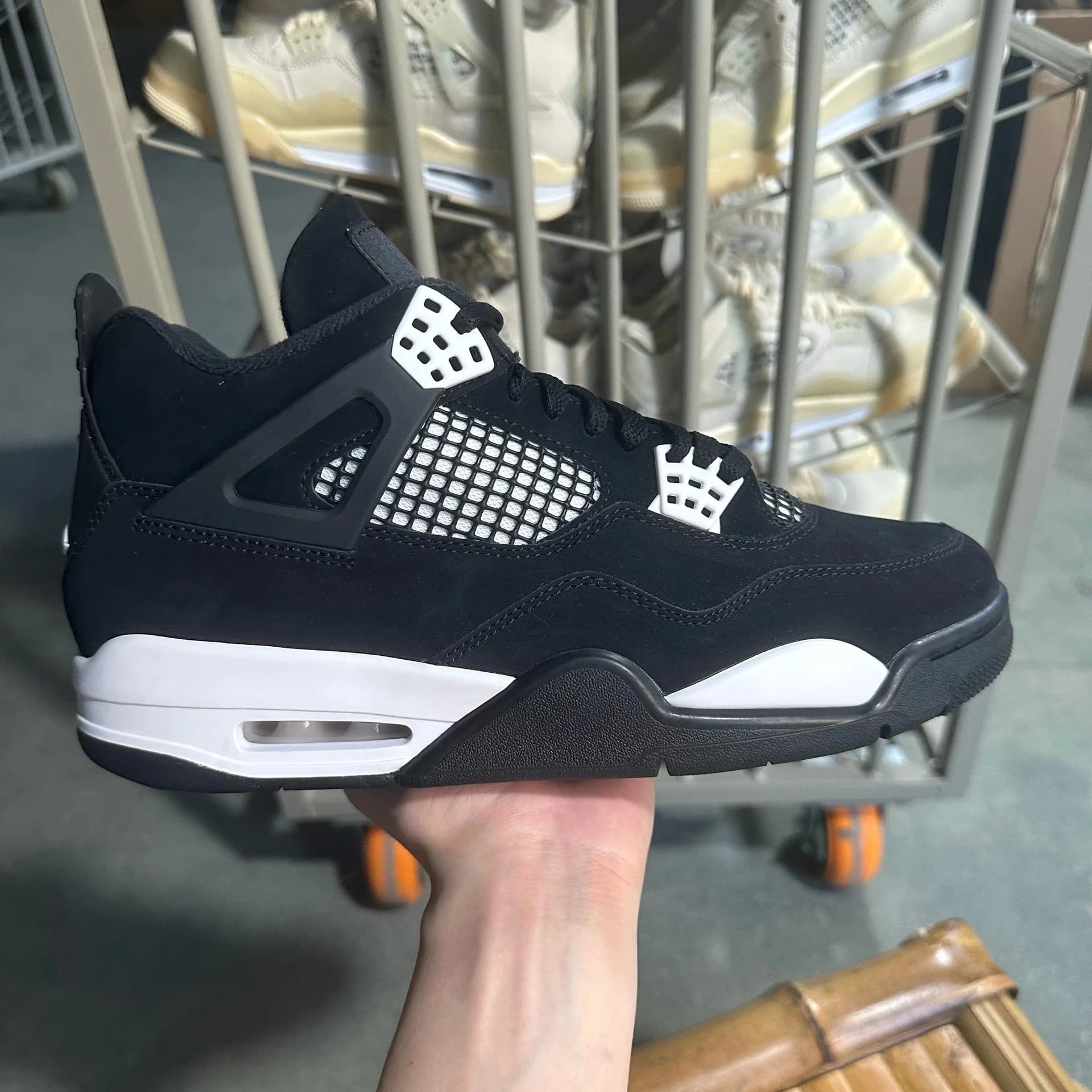 Air Jordan 4 Retro White Thunder GX — Shoes from Weidian