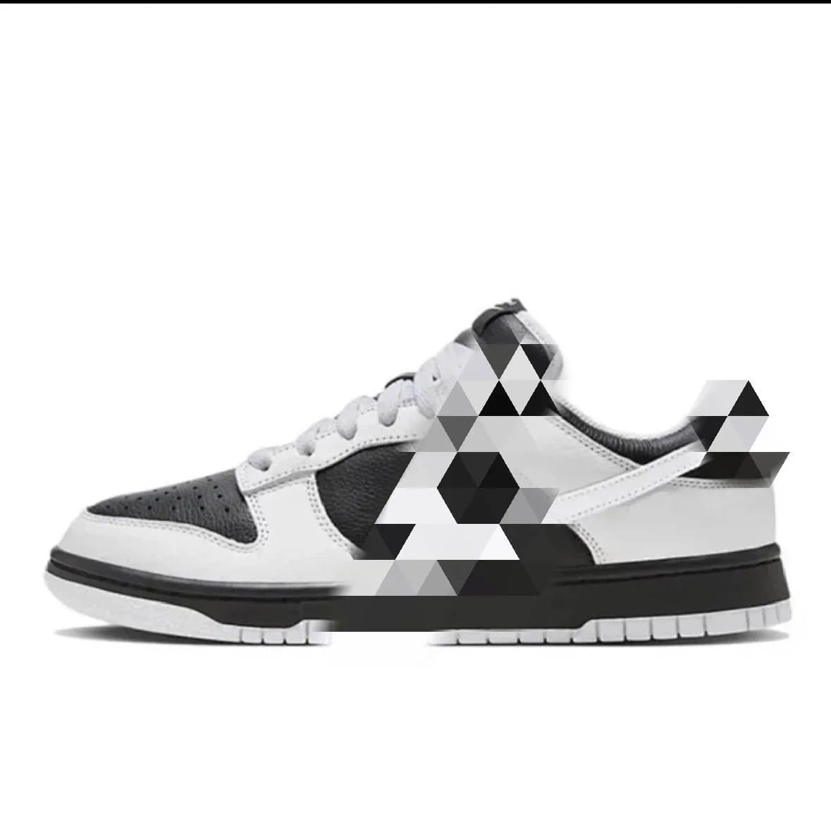 Nike SB Dunk Low reverse black and white M — Shoes from Weidian