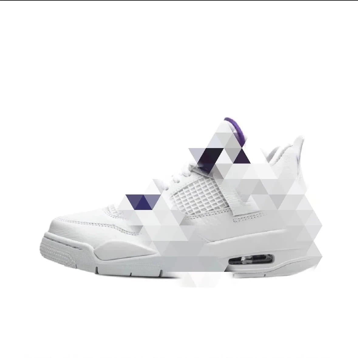 Air Jordan 4 Retro white purple GX — Shoes from Weidian