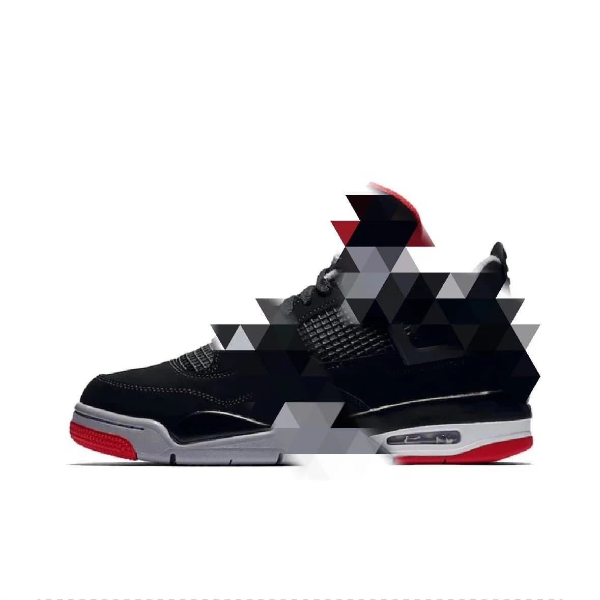 Air Jordan 4 Retro black red bull GX — Shoes from Weidian
