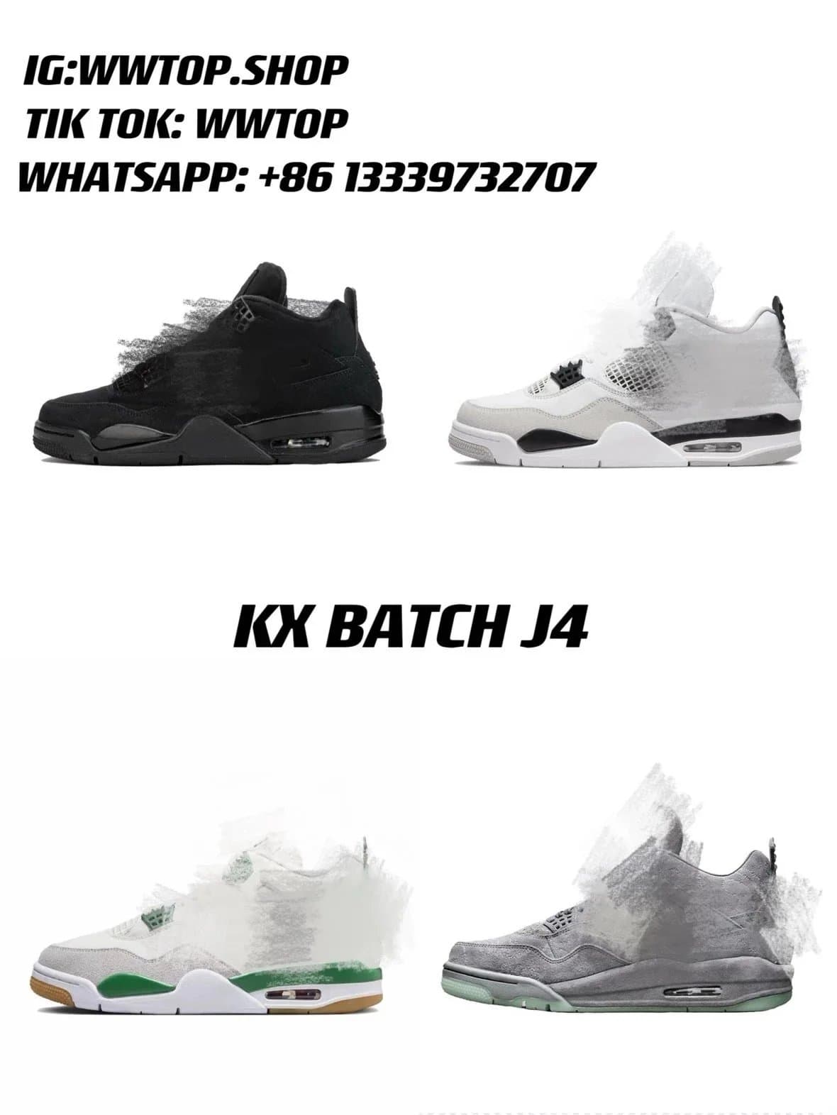 Jordan 4 Budget KX — Shoes from Weidian