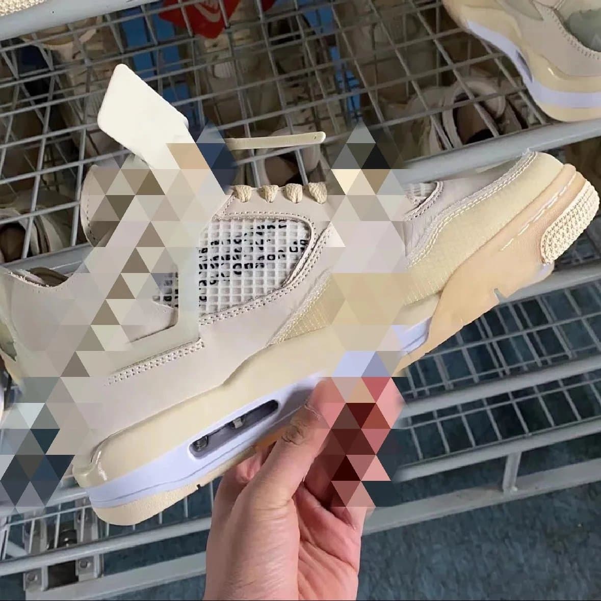 Air Jordan 4 Retro x OFF WHITE GX — Shoes from Weidian