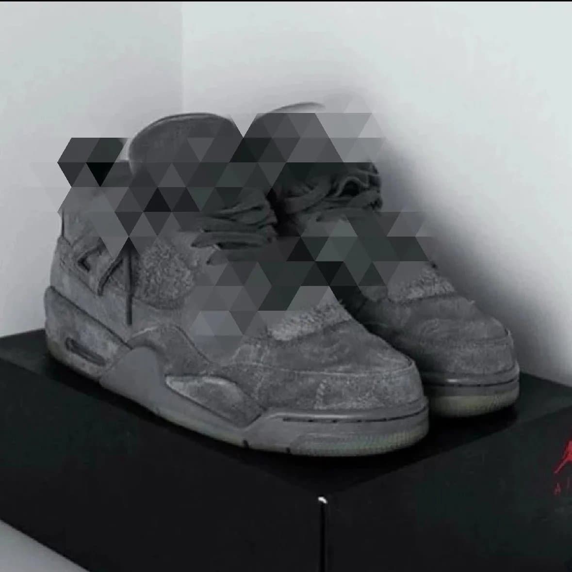 Air Jordan 4 kaws gray GX — Shoes from Weidian