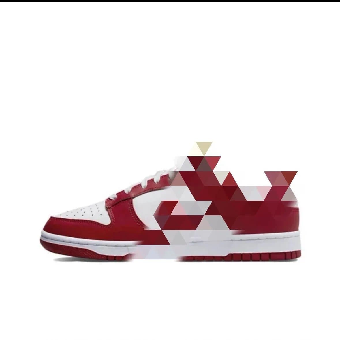 Nike Dunk Low Platinum red gold VT — Shoes from Weidian