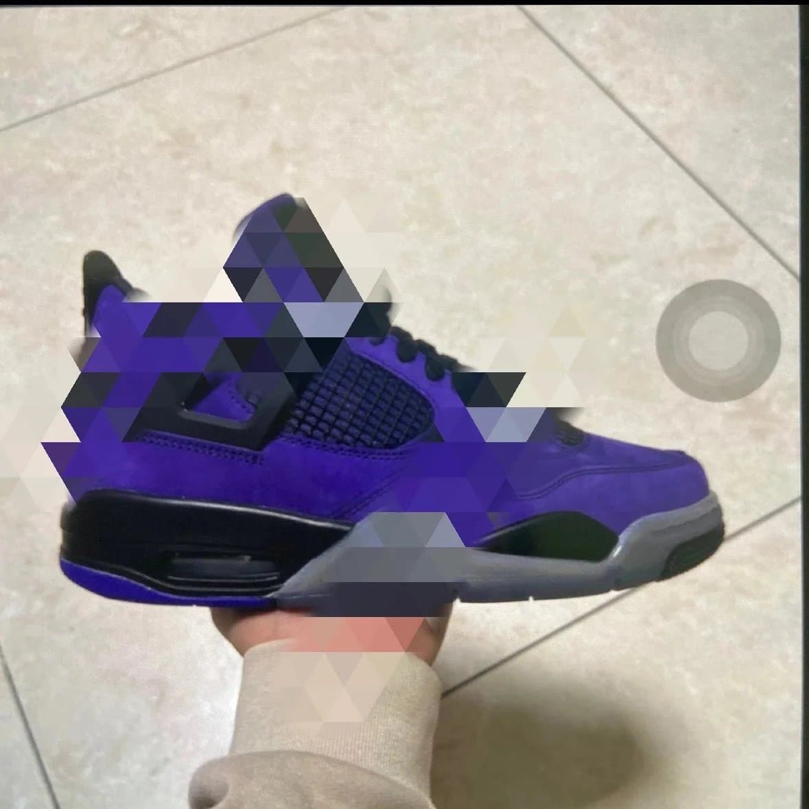 Air Jordan 4 Retro TS FF purple GX — Shoes from Weidian