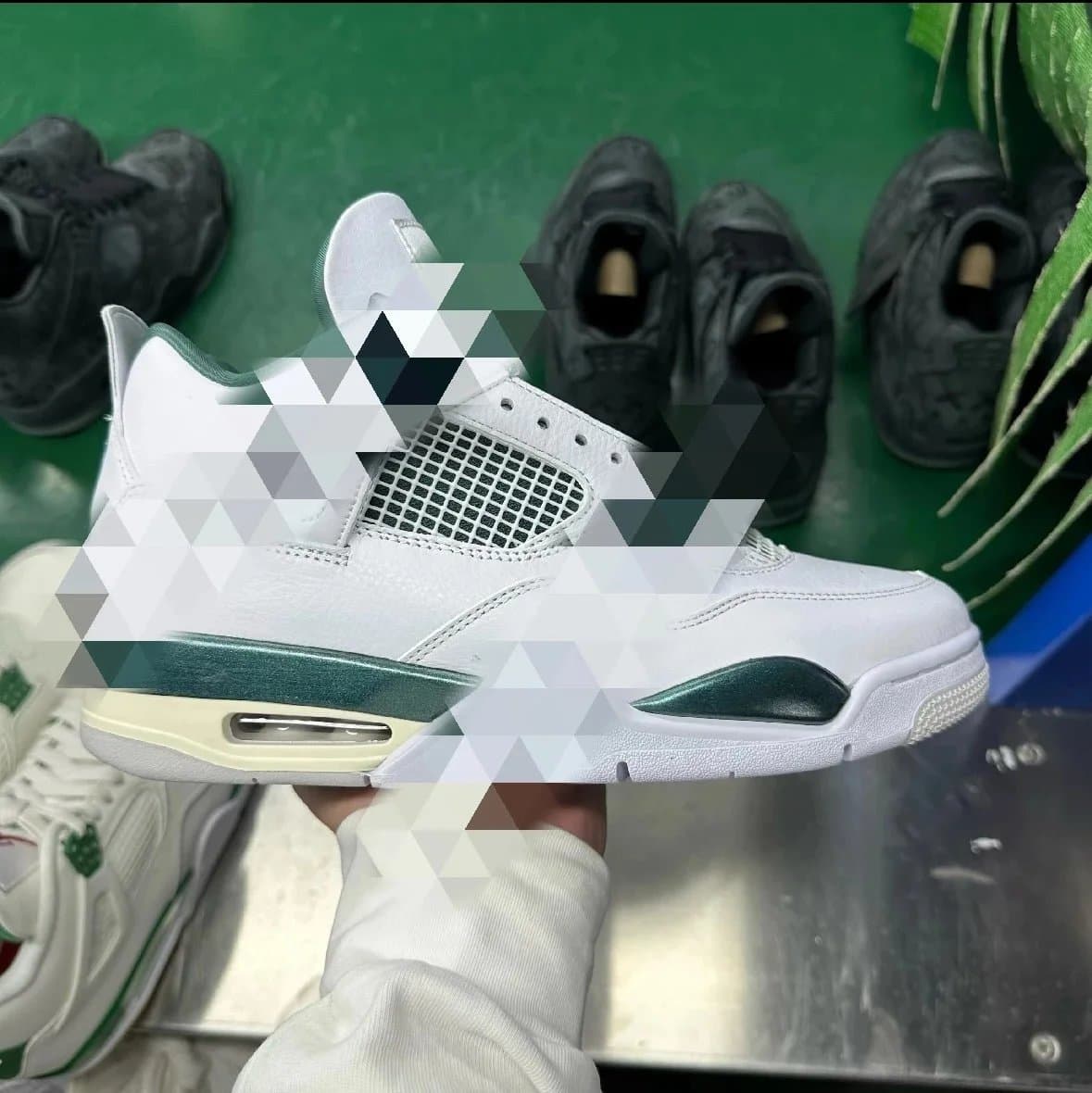 Air Jordan 4 Retro Oxide green GX — Shoes from Weidian
