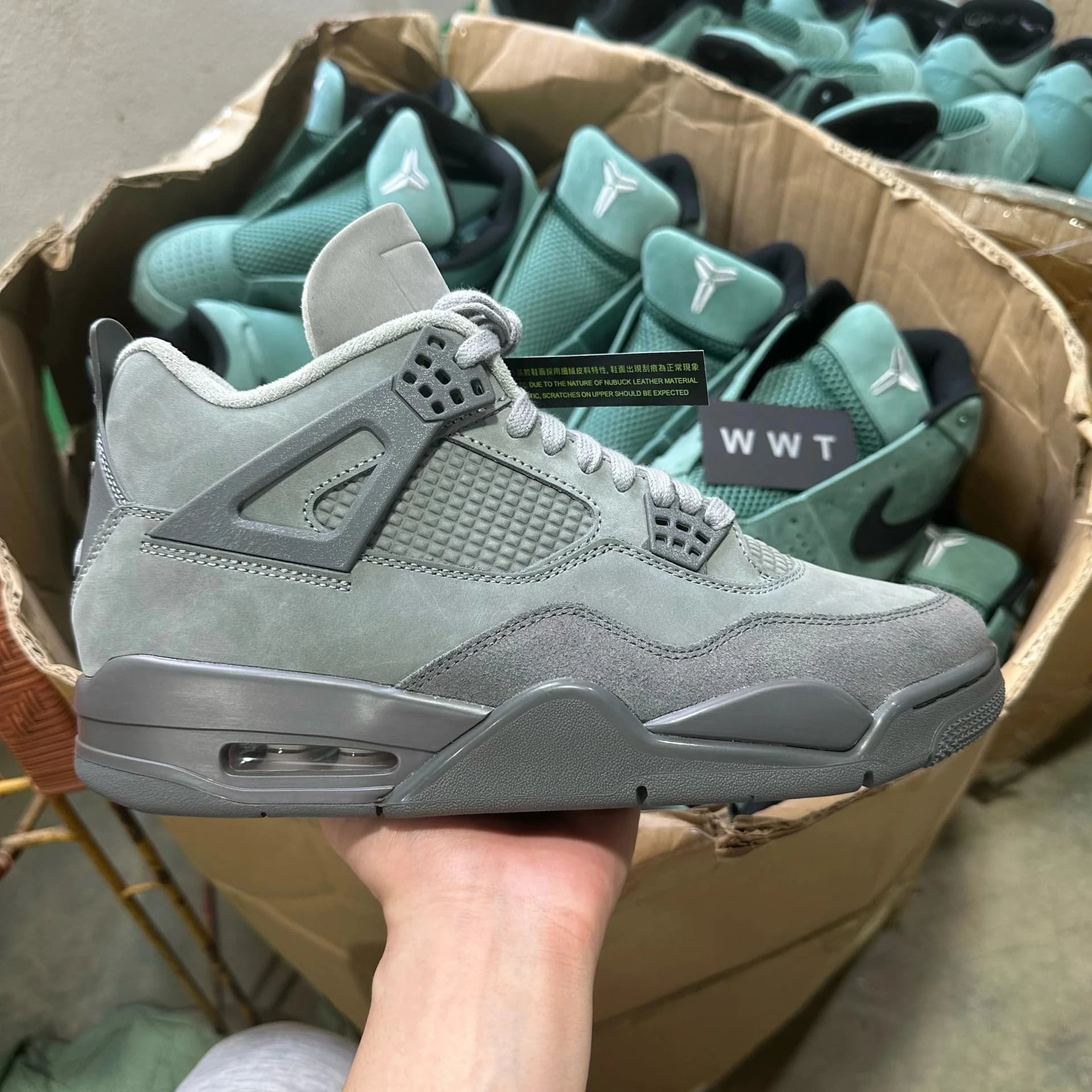 Air Jordan 4 Retro Olympic Grey GX — Shoes from Weidian