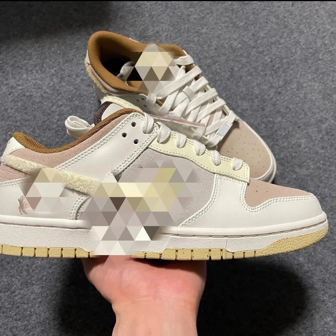 Nike SB Dunk Low Year of the Rabbit Limited White Brown M — Shoes from Weidian