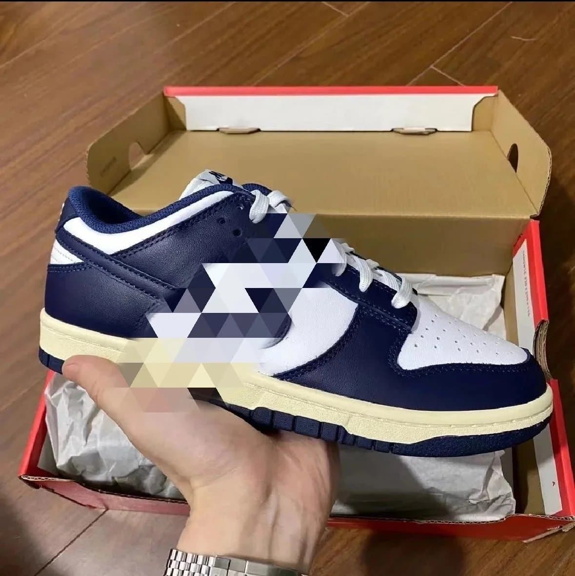 Nike Dunk Low Navy Blue VT — Shoes from Weidian
