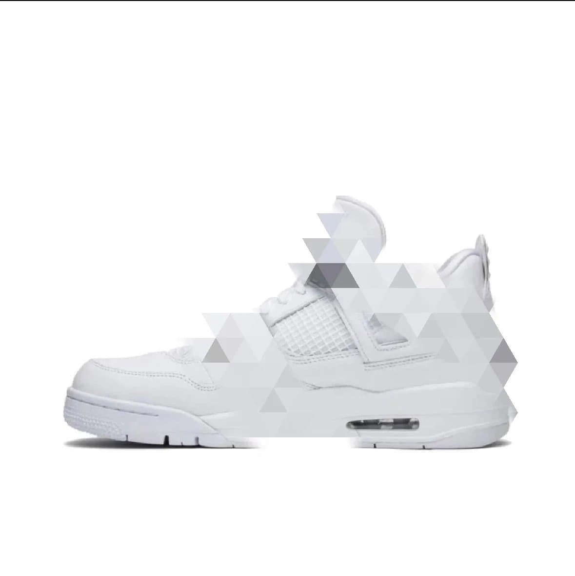 Air Jordan 4 Retro silver GX — Shoes from Weidian
