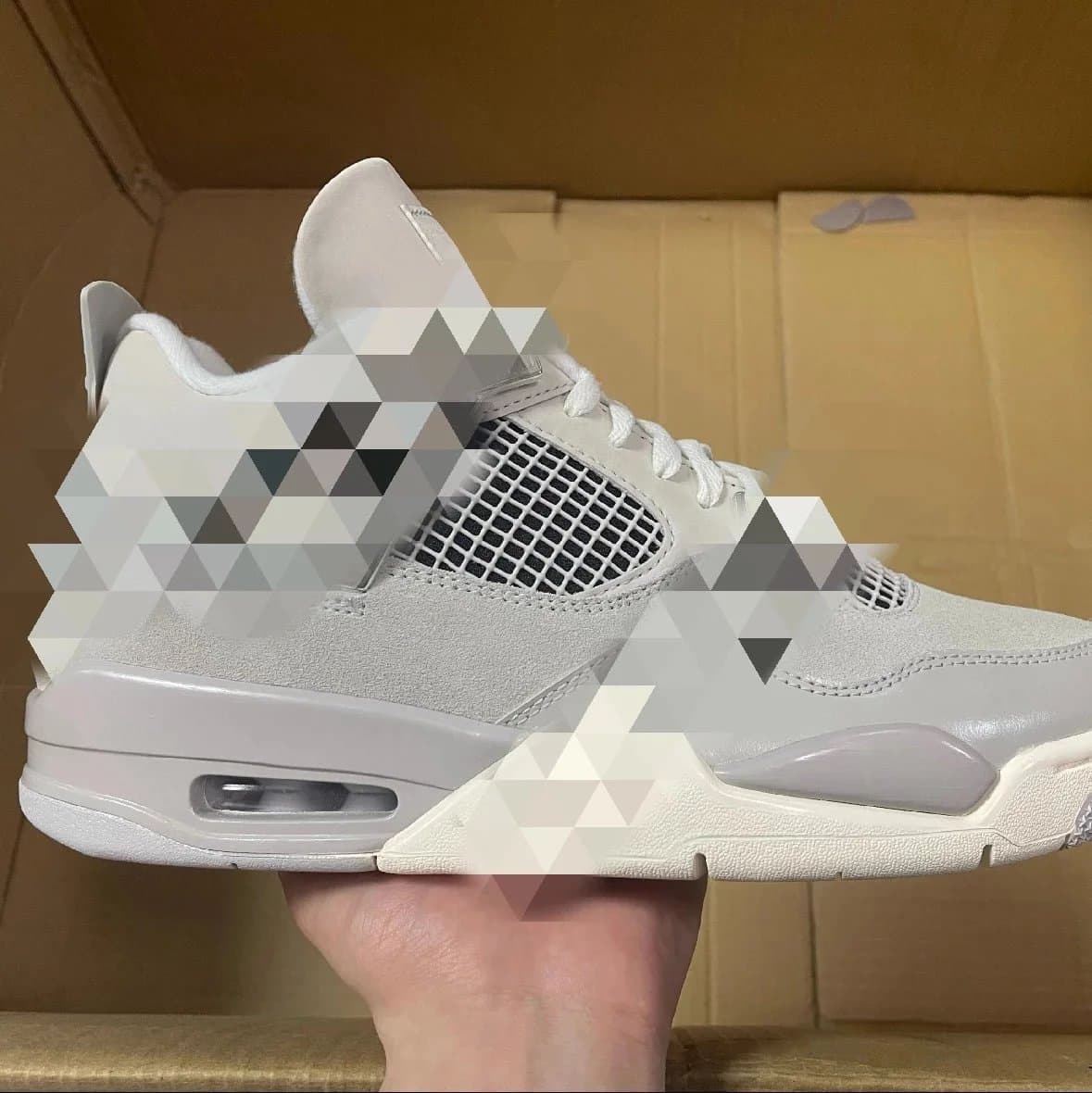 Air Jordan 4 Retro Silver plating GX — Shoes from Weidian