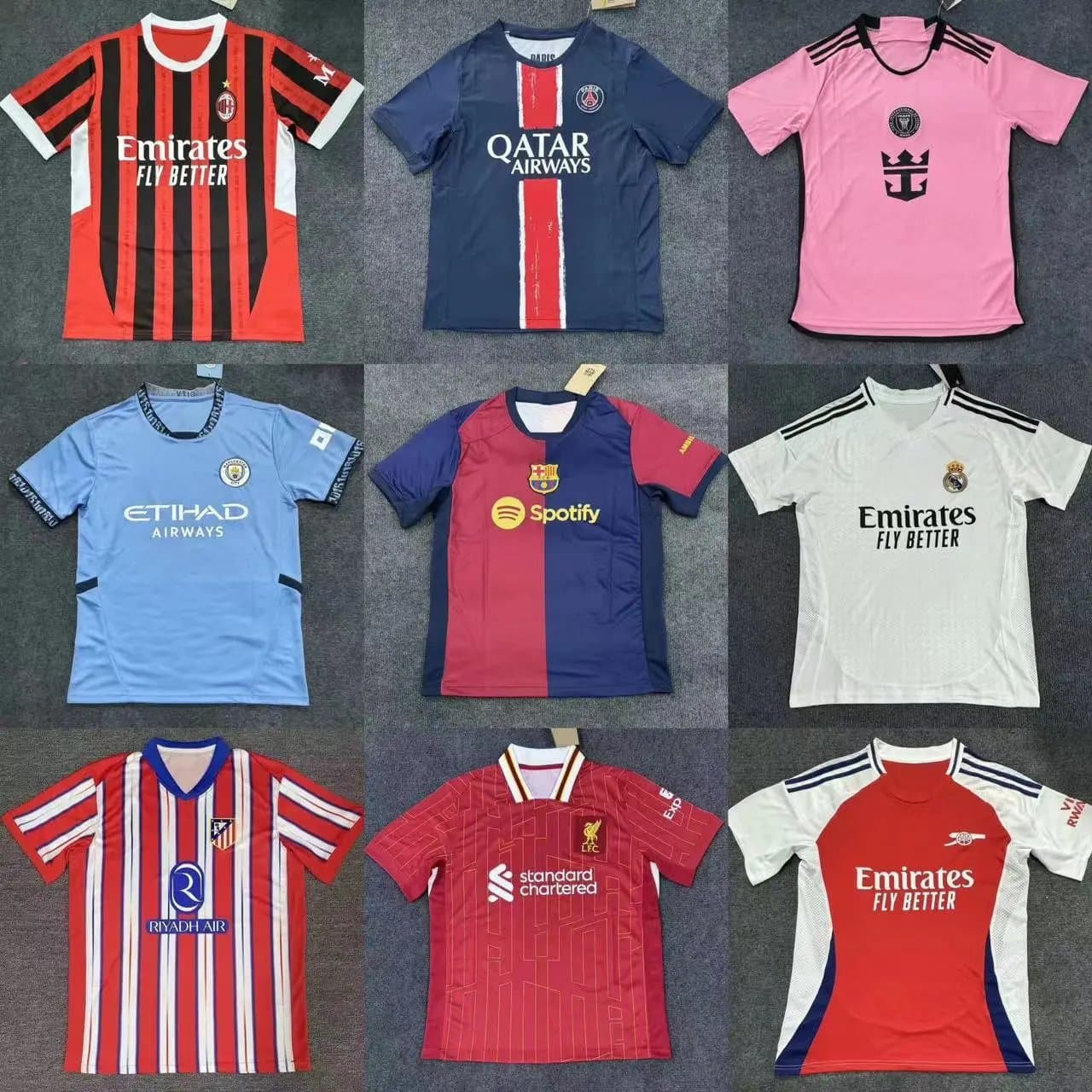 Wholesale fan version jersey football uniform from Weidian