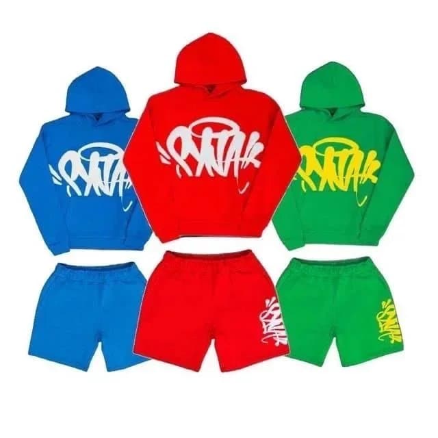 Summer hip hop trendy shorts suit 002 from Weidian