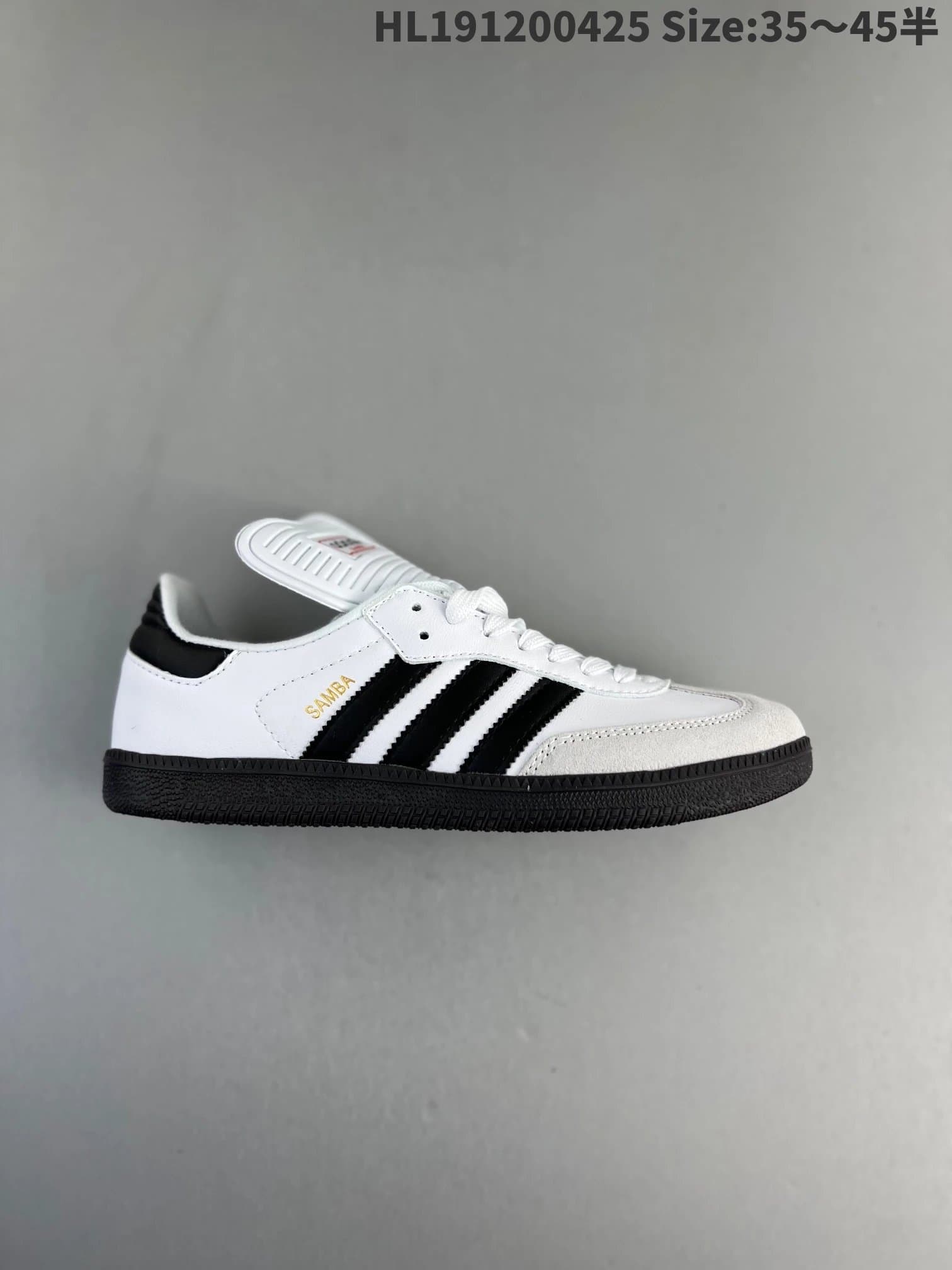 Samba series long tongue low top retro casual shoes 772109 from Weidian
