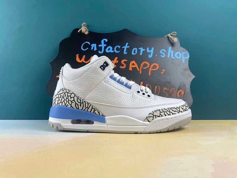 H50CN Jordan 3 Retro UNC 2020 CT8532 104 from Weidian