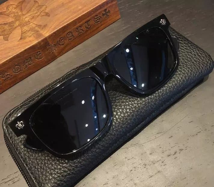 P360 H Lu Yi black frame sunglasses High quality! It is certified Lead Free from Weidian