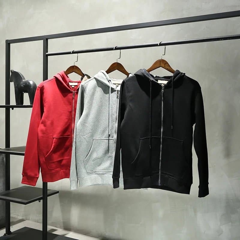 Cardigan zip up hoodie from Weidian