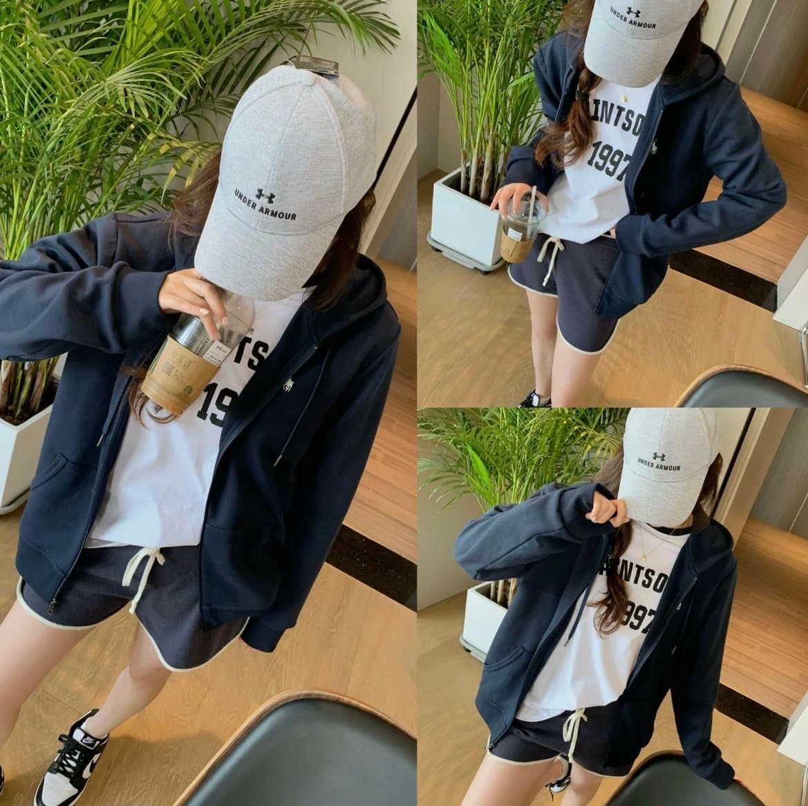 Unisex sweatshirt and sweatpants suit from Weidian