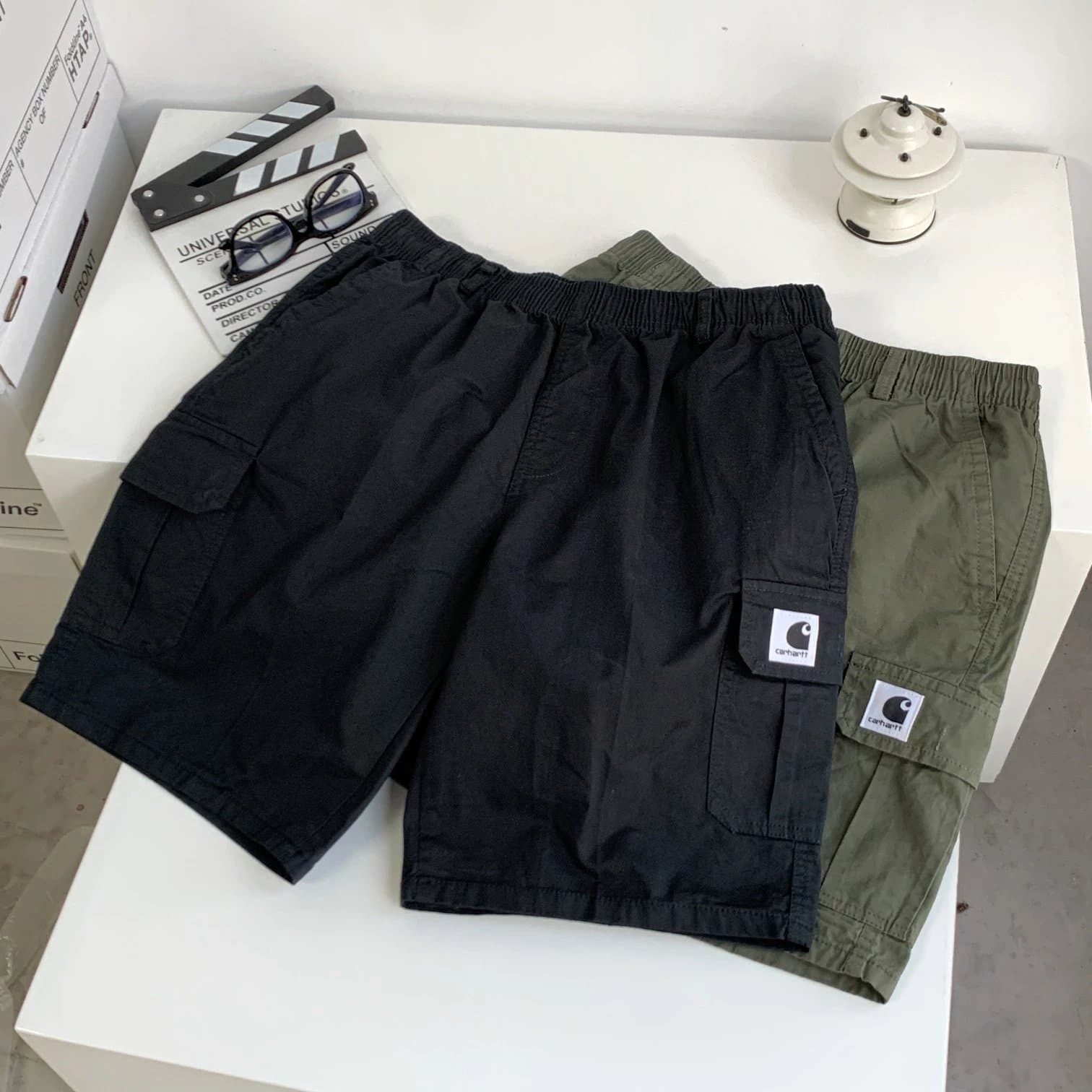 Cargo pants with large pockets from Weidian