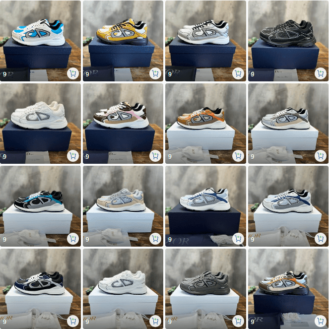 Youth Fashion Shoes D Series 2 from Weidian