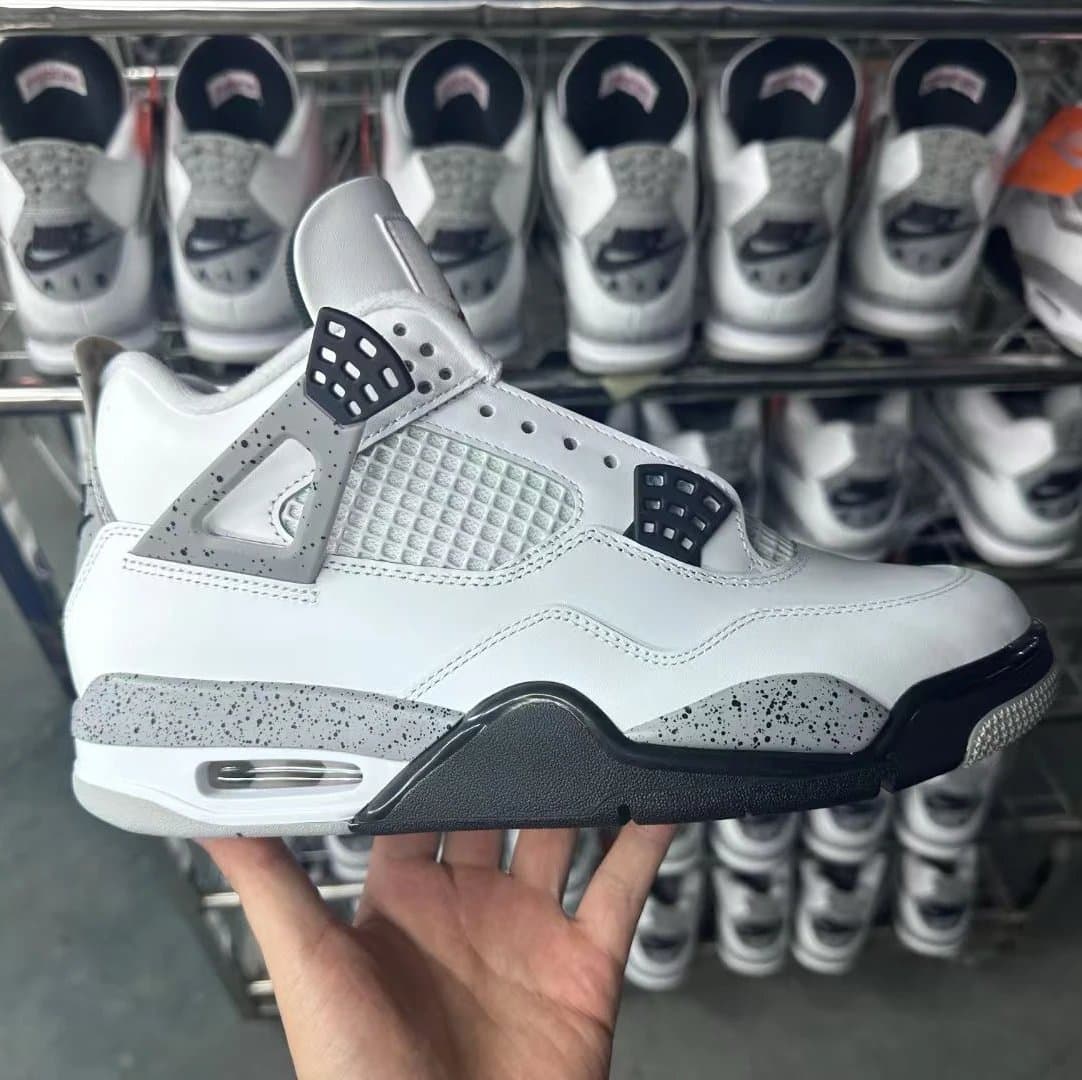 Air Jordan 4 Retro 2025 White Cement GX — Shoes from Weidian