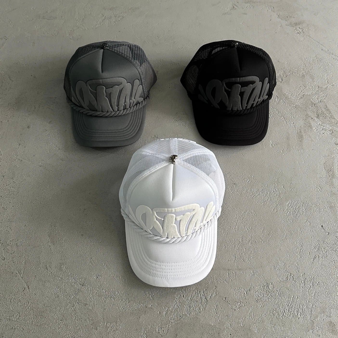 Syna trucker cap — Accessories from Weidian