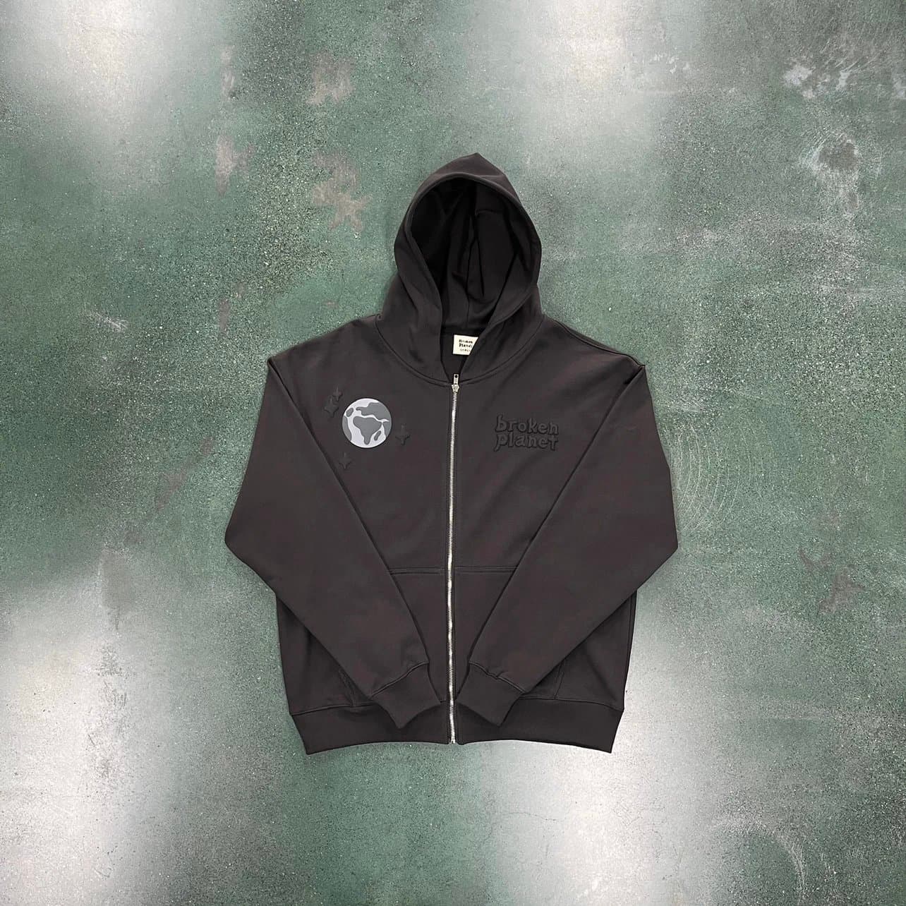 BP0010 Planet Spider Zipper Cardigan from Weidian